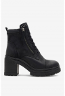 Ghete dama 5905588691891 - Piele naturala - Negru - Negru
