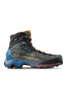 Ghete pentru trekking cu Gore-Tex® Aequilibrium Hike - Negru stins/Albastru