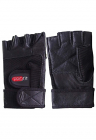 Manusi de fitness - Nailon/Piele - XL - Negru
