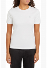 Tricou slim fit - Alb