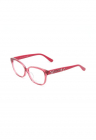 Ochelari - Metal/Sticla - Carcasa inclusa - Rosu