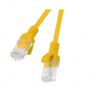 Patchcord Lanberg PCU6-10CC-0300-O, Cat.6, U/UTP, 3m, galben – Dwyn.ro