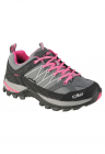 Ghete pentru trekking de dama - Rigel Low Wmn 354456 - Gri/Roz