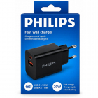 Alimentator retea USB-A + USB C PD 20W PHILIPS PH-DLP4325AB – Vonmag.ro