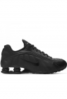 Pantofi sport barbati Shox R4 - Tehnologie Amortizare Vizibila - Confort Superior - Respirabili - Model HQ1988-001 - Marimea 42 5 EU - Culoare Negru - Exterior Sintetic Durabil - Talpa Cauciuc Aderenta