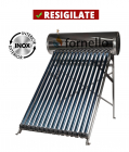 PRODUS RESIGILAT CU DEFECTE ESTETICE DAR IN PERFECTA STARE DE FUNCTIONARE cod 24565 !!! Panou solar presurizat compact FORNELLO SPP-470-H58/1800-15-c cu 15 tuburi vidate de tip heat pipe si boiler din inox de 135 litri – Fornello.ro