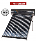 PRODUS RESIGILAT CU DEFECTE ESTETICE DAR IN PERFECTA STARE DE FUNCTIONARE cod 24564 !!!Panou solar presurizat compact FORNELLO SPP-470-H58/1800-18-c cu 18 tuburi vidate de tip heat pipe si boiler din inox de 160 litri – Fornello.ro