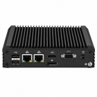 Mini PC Fanless V3-2C2L industrial Intel N100, 16GB RAM, 256GB NVMe, functionare 24/7, VESA, Win11Pro – PCMadd.com