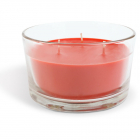 Lumanare Parfumata Aroma Capsuni si Frisca 350g 3 Fitiluri Rosu – ITGalaxy.ro