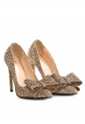 Pantofi Stiletto cu toc Catrina din Glitter Auriu – FashionDays.ro