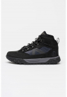 Ghete impermeabile mid-high cu sireturi Greenstride Motion 6 - Negru