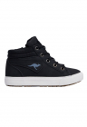 Pantofi sport copii - textil - talpa cauciuc - negru -