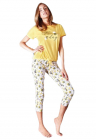 Pijama din bumbac  PG33497 - Galben