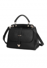 Geanta tote din piele Cailis - Negru
