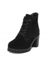 Botine dama -  piele naturala - negru CEO-WI23-LUM-02