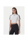 Tricou sport dama - alb/negru