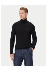 Bluza barbati negru - bumbac -