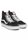 Tenisi unisex  MTE Sk8-Hi – negru/alb – piele naturala – FashionDays.ro