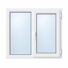 Fereastra PVC Klass, 4 camere, deschidere simpla, dreapta, alb, 100 x 120 cm – MatHaus.ro