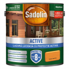 Lazura lucioasa pentru lemn Sadolin Active, stejar deschis, interior/exterior, 0.75 l – MatHaus.ro