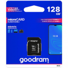 MICROSD CARD 128GB  CLASA 10 UHS-I CU ADAPTOR