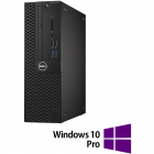 Sistem desktop Refurbished OptiPlex 3050 Intel Core i5-7500 8GB 256GB SSD Windows 10 Pro Black