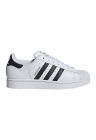 Pantofi sport unisex Superstar II din piele – Negru/Alb optic – FashionDays.ro