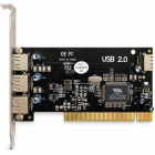 Placă PCI USB 2.0 cu 3 Porturi +1,USB-A, Controller VIA VT6202, 480 Mbps – PCMadd.com