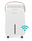Resigilat - Dezumidificator si purificator AlecoAir D12 Retro WiFi 12 l /24 h Ionizare UV-C Indicator umiditate Uscare Ruf
