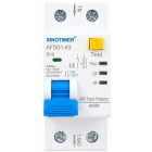 Intrerupator AFDD Sinotimer AFDD1-63 B10, 1P+N, 10A, 30mA, protectie arc electric, suprasarcina, scurtcircuit si curent rezidual AFDD1-63-B10 – Vonmag.ro