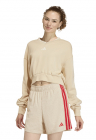 Bluza de trening cu croiala crop si decolteu in V Stadium – Bej – FashionDays.ro