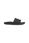 Papuci cu logo in relief Adilette Comfort Me - Negru