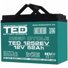 Acumulator GEL VRLA 12V 52Ah Deep Cycle pentru vehicule electrice M6 TED Battery Expert Holland TED008299 – Vonmag.ro