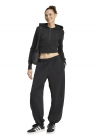 Hanorac crop cu logo – Negru – FashionDays.ro
