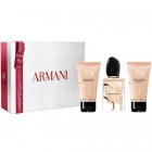 Set Cadou Armani Si, Femei, Apa de Parfum, 50 ml + Lotiune de corp 50 ml + Gel de dus , 50 ml – Hiris.ro