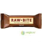 Baton Raw cu Cacao fara Zahar Adaugat Ecologic/Bio 50g – Vegis.ro