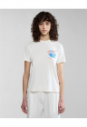 Tricou din bumbac cu imprimeu Yukon – – FashionDays.ro