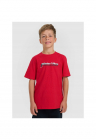 Tricou copii regular – imprimeu – rosu – bumbac – FashionDays.ro