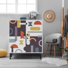 Dulap Tineret Multilux Sia 95 X 111 X 36 – Startdecor.ro