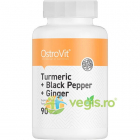 Turmeric + Piper Negru + Ghimbir 90tb – Vegis.ro