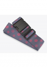 Centura de siguranta pentru bagaje  poliester roz si violet – 5cm x 103-190cm – FashionDays.ro