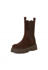 Ghete dama –  piele naturala – maro – – Maro – FashionDays.ro