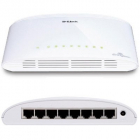Switch DGS-1008D - 8 ports, 10/100/1000Mbps
