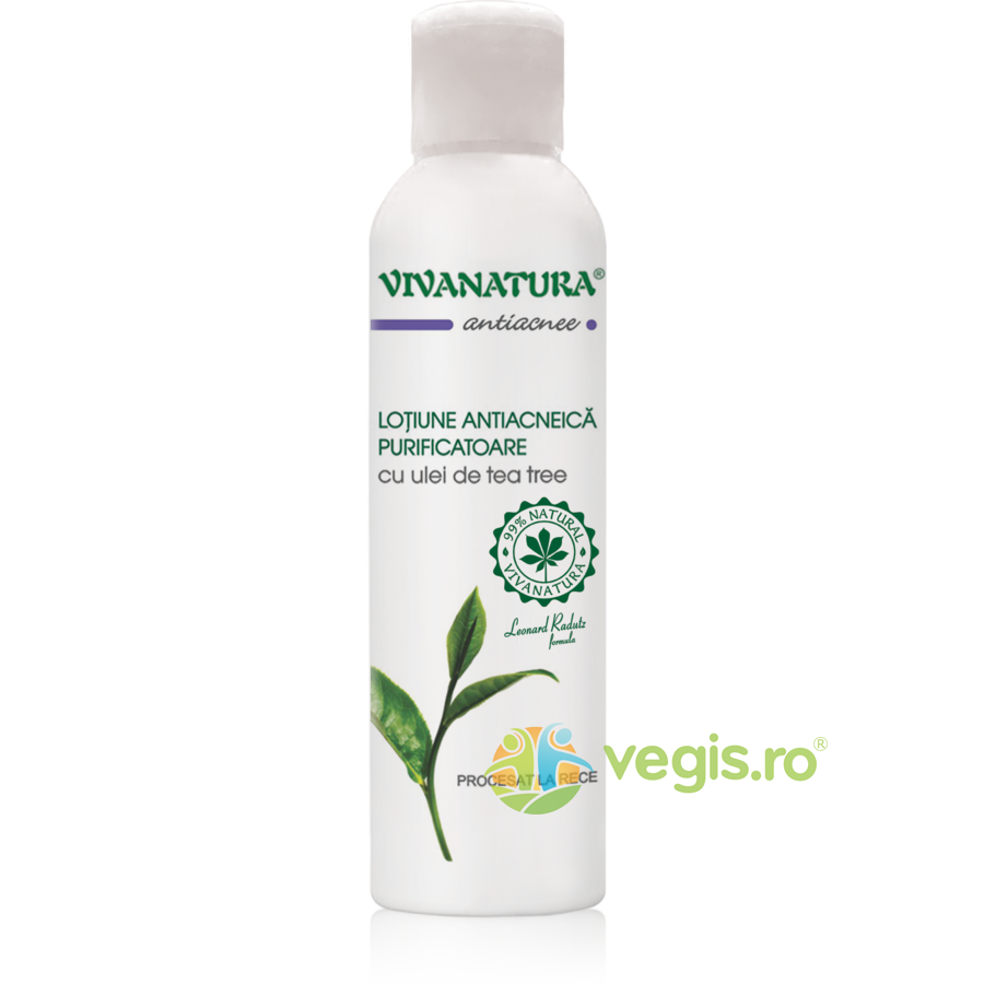 Oferte la Lotiune Antiacneica Purificatoare cu Ulei de Tea Tree 150ml