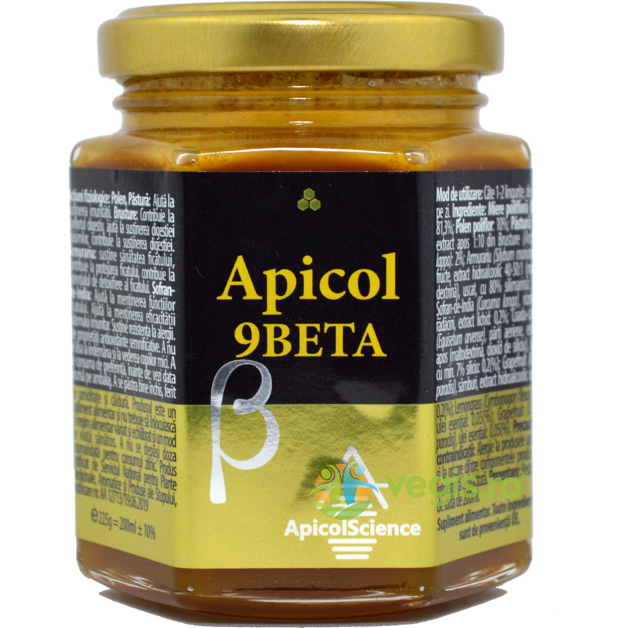 Oferte la Mierea Galbena Apicol9Beta 200ml