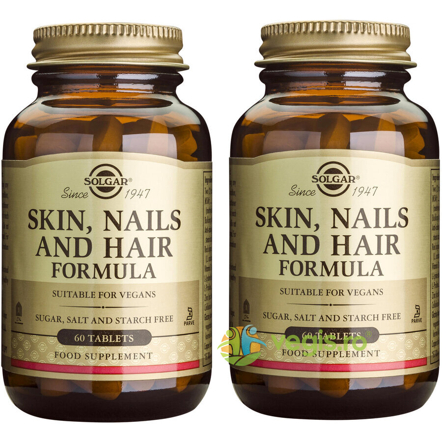 Oferte la Pachet Skin Nails And Hair Formula (Formula pentru piele, unghii si par) 60tb+60tb