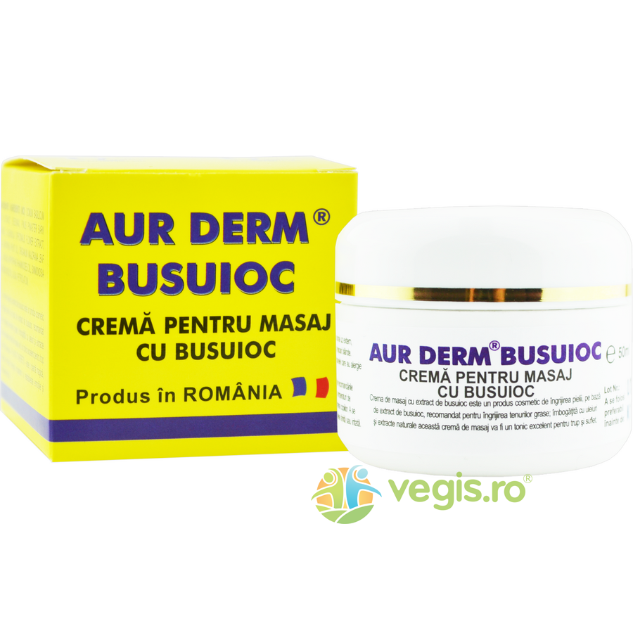 Oferte la Crema pentru Masaj cu Busuioc Aur Derm 50ml