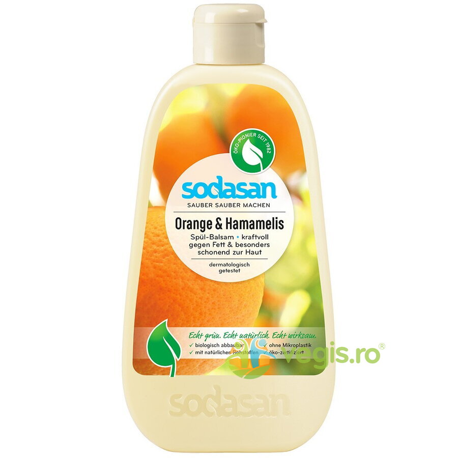 Oferte la Detergent Balsam Lichid de Vase cu Portocala 500ml