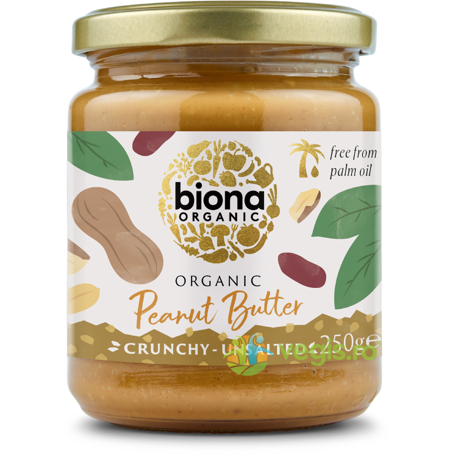 Oferte la Pasta de Arahide Crocanta fara Sare Ecologica/Bio 250g