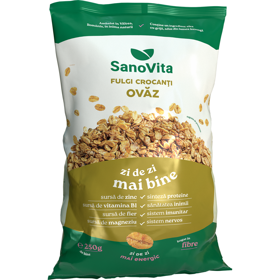 Oferte la Fulgi de Ovaz Crocanti 250g